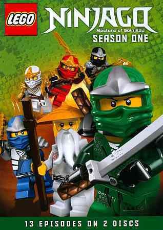 Lego Ninjago-masters Of Spinjitzu-season 1 (dvd/2 Disc/13 Episodes)