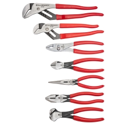 7-piece Mixed Dipped Handle Plier Set
