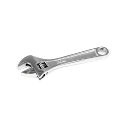 Adjustable Wrench, 4"" Long, Satin Finish