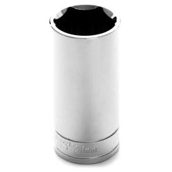 Chrome Socket, 1/2"" Drive, 27mm, 6 Point, Deep