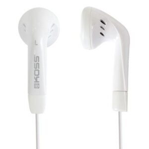 Portable Earbuds White - Image 1