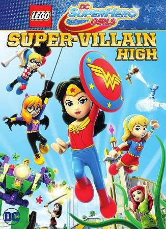 Lego Dc Super Hero Girls-super Villain High (dvd/o-sleeve)