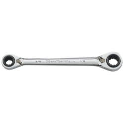 Quad Box Ratcheting Wrench 5/16" - 1/2"