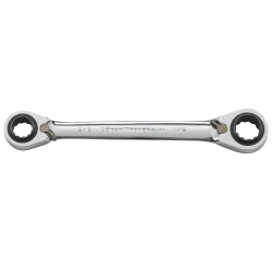 Quad Box Ratcheting Wrench 9/16 - 3/4"