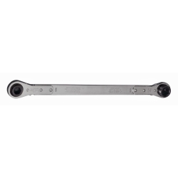 Ratcheting Serpentine Belt Wrench 15mm Sh X 3/8"" Male Square X 16mm Sh X 1/2"" Male Square