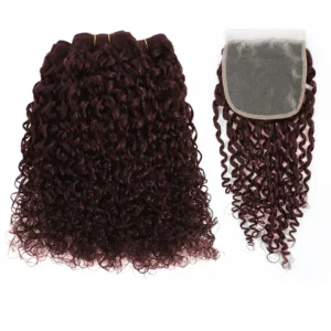 Hot Selling 12A Super Double Drawn Pixie Curl Hair Bundles Virgin Cuticle Aligned Funmi Hair SDD Brazilian Human Hair Extension - Image 1