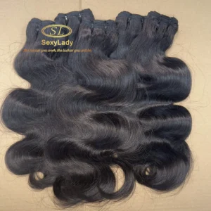 Fast Local Shipping 100% Unprocessed Raw Human Hair Extensions Natural Wave Burmese Curly Weft Bundles Vendor - Image 3