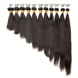 Wholesale 10A Unprocessed Raw Virgin Brazilian Hair, Hair Extension Bundles Human Hair Bulk, Mink Brazilian Virgin Hair Vendors - Image 3