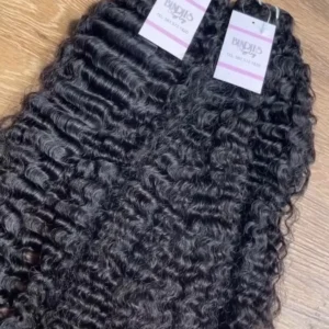 Top Quality Unprocessed Raw Human Hair Raw Indian Burmese Curly Hair Extensions Cuticle Aligned Hair Vendor Natural Wave - Image 5