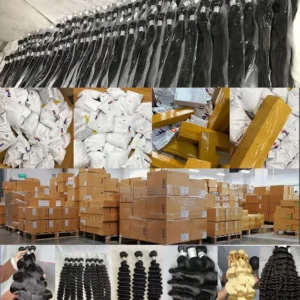 Grade 12A Raw Mink Vietnamese Hair Bundle Double Drawn Cambodian Virgin Cuticle Aligned Water Wave Human Hair Bundles Vendor - Image 1