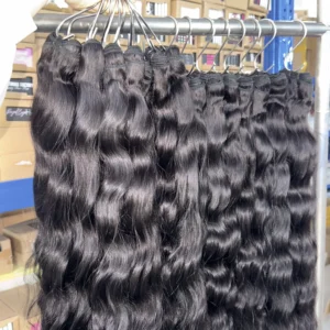 Raw Burmese Curly Wave Wig Bundle Unprocessed Cuticle Aligned Real Cambodian Human Hair Drop Ship - Image 1