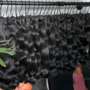 Virgin Remy Hair 100 Human Hair,real Human Hair Hair Vendors Factory in Vietnam,raw Vietnamese Hair Weaving Trade Assurance 15A - Image 3
