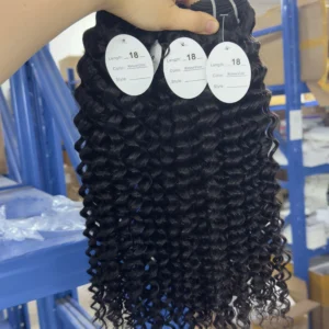 Raw Burmese Curly Wave Wig Bundle Unprocessed Cuticle Aligned Real Cambodian Human Hair Drop Ship - Image 5