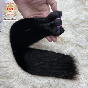 Vietnamese Raw Filipino Malaysian Unprocessed Virgin Single Donor Human Hair Bone Straight Virgin Hair Vendor Cambodian Hair - Image 3
