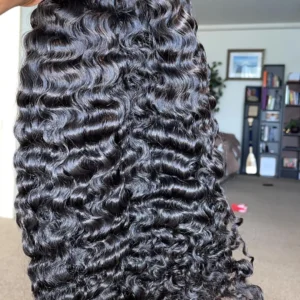 Wholesale Raw Vietnamese Human Hair Extension Raw Indian Hair Burmese Curl - Image 6