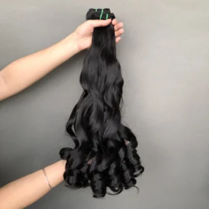 Fast Shipping Cheap Natural Color Bouncy Wave Magic Curl Human Hair Bundles Brazilian Human Hair Beauty Products for Women - Image 4