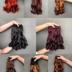 Fast Shipping Cheap Natural Color Bouncy Wave Magic Curl Human Hair Bundles Brazilian Human Hair Beauty Products for Women - Image 2