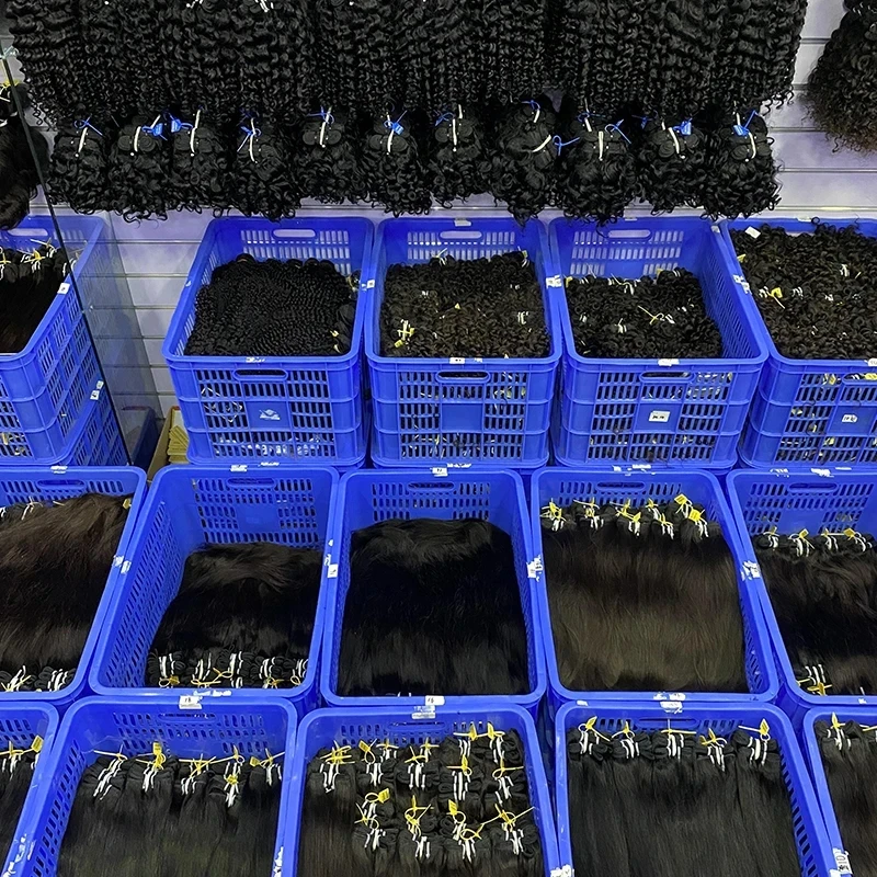 Wholesale 10A Unprocessed Raw Virgin Brazilian Hair,  Hair Extension Bundles Human Hair Bulk, Mink Brazilian Virgin Hair Vendors