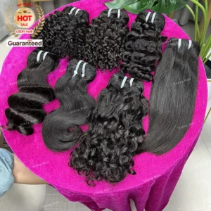 Vietnamese Raw Filipino Malaysian Unprocessed Virgin Single Donor Human Hair Bone Straight Virgin Hair Vendor Cambodian Hair - Image 5