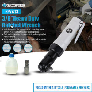 RONGPENG Heavy Duty Ratchet Wrench RP7413 High Quality Pneumatic Air Ratchet Wrench For Automotive Repair - Image 6