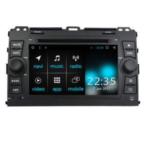7-inch Car DVD Player with Android 8.1 for Toyota Prado 2006-2010 - Image 1