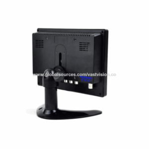 7-inch suveillance display, truck/car security lcd monitor with AV/BNC - Image 3