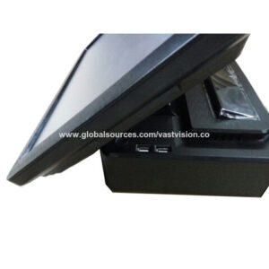 15-Inch Capacitive Touchscreen POS Terminal with Sunlight-Readable Display and VESA Mount Compatibility for Automotive Integration - Image 3