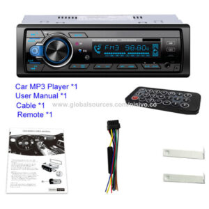 Detachable Panel Car MP3with RDS/AM/BT/RC/AM Speaker car charger - Image 8