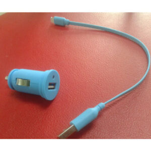 Car charge, dual port, made of ABS material - Image 3