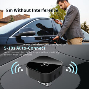 2 in 1 Wireless Carplay Adapter Android Auto Adapter USB Auto Dongle USB Car Dongle Connect Box - Image 1