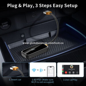 Carplay Android Auto Wireless Usb Adapter Wireless Carplay Adapter For Peugeot Wireless Carplay Adapter For Apple - Image 1
