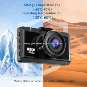 JZD 2.5K+1080P Dual Lens Car Black Box Wifi Loop Recording Car DVR Camera 2K Dashboard Camera Night Vision Dash Cam - Image 3