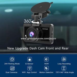 JZD 2.5K+1080P Dual Lens Car Black Box Wifi Loop Recording Car DVR Camera 2K Dashboard Camera Night Vision Dash Cam - Image 5