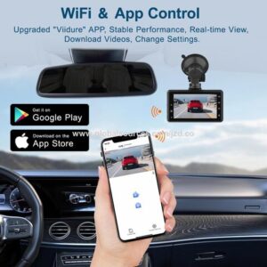 JZD 2.5K+1080P Dual Lens Car Black Box Wifi Loop Recording Car DVR Camera 2K Dashboard Camera Night Vision Dash Cam - Image 6