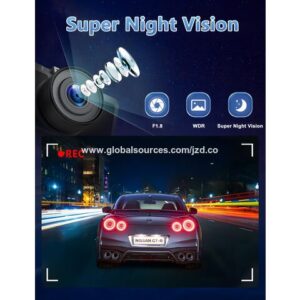 JZD 2.5K+1080P Dual Lens Car Black Box Wifi Loop Recording Car DVR Camera 2K Dashboard Camera Night Vision Dash Cam - Image 7