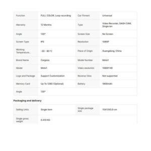 Factory Hot sale 2 Inch Screen DVR Waterproof Motorcycle dash cam - Image 2