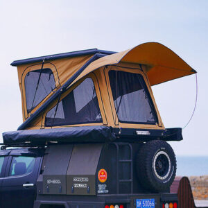 Quick Setup Waterproof Aluminium Hard Shell Roof Top Tent for 4x4 Off-Road Camping - Image 2