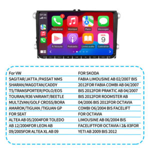 Factory cheaper price Android car raido for VW universal 9inch with android 12 carplay - Image 9