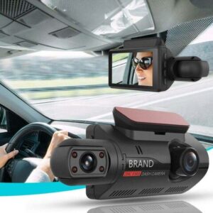 WiFi Dual Camera HD inside Front Rear Camera 2 Lens 1080P Recorder Car DVR Recorders Dash Camera Auto Wide Angle Night Vision - Image 1