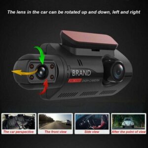 WiFi Dual Camera HD inside Front Rear Camera 2 Lens 1080P Recorder Car DVR Recorders Dash Camera Auto Wide Angle Night Vision - Image 6
