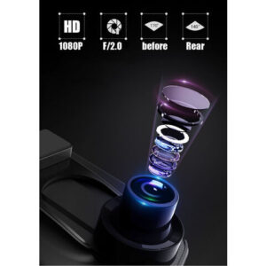 10 inch Touch Screen Stream Media Car DVR Dash Cam Dual Lens Rear View Mirror Auto Dashcam Video Recorder Car HD Dash Cam - Image 5