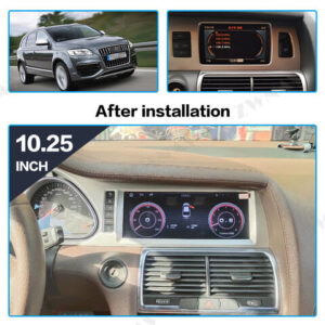 10.25" Android 7.1 Car DVD Radio Multimedia Player GPS Navigation for Audi Q7 2006-2015 4+32G - Image 3