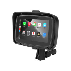 5 inch Waterproof motorcycle wireless carplay navigation android auto screen dashboard navigator for Motorbike - Image 6
