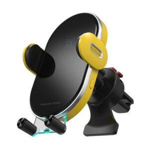 Adjustable High quality Smart Sensor Fast Charging Mobile Phone Mount Holder Car Wireless Charger - Image 3