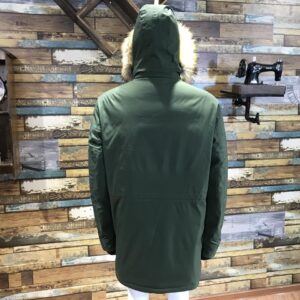 OEM Custom Winter Outdoor Fur Hooded Hiking Coat Jacket Warm Windbreak Padded Jackets - Image 6