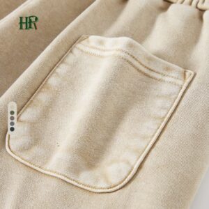Customize Logo Men Cotton Shorts Sweat Men Fitness Running Short Breathable Gym Shorts Cotton Shorts - Image 4