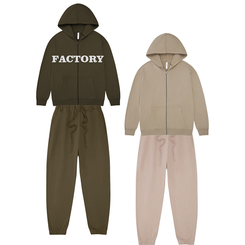 Essentials Sweatpants and Hoodie Set 100% Cotton Oversized Hoodie Unisex Custom Sweatpants