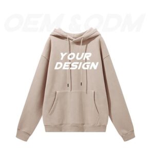 High Quality 500 Gsm Blank Oversized Hoodies Men Cotton Warm Pullover Custom Printing Embroidery Hoodies - Image 1