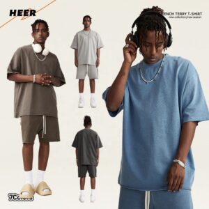 Men Street Wear Cotton T Shirt Custom 250 Gsm Vintage Acid Wash Drop Shoulder Oversized Blank T Shirts - Image 1