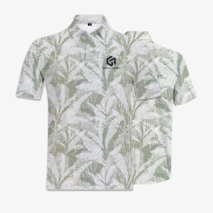 Summer Custom OEM Fashion Golf Polo Shirt Overall Print Dry Fit Slim Golf Tee Shirts With Logo Customize - Image 2